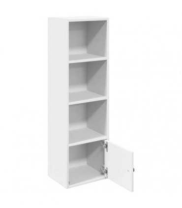 vidaXL Bookcase White 31x24x102 cm Engineered Wood