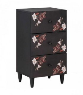 vidaXL Storage Cabinets Multicolour 40 x 33.5 x 75 cm Solid Mango Wood