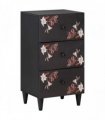 vidaXL Storage Cabinets Multicolour 40 x 33.5 x 75 cm Solid Mango Wood