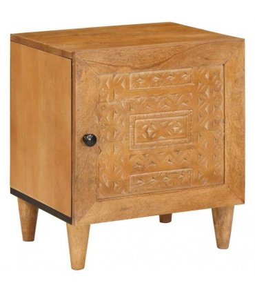 vidaXL Bedside Cabinet 2 pcs Light Brown 80 x 50 x 40 cm