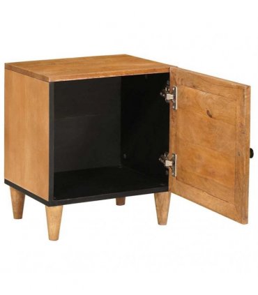 vidaXL Bedside Cabinet 2 pcs Light Brown 80 x 50 x 40 cm