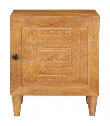 vidaXL Bedside Cabinet 2 pcs Light Brown 80 x 50 x 40 cm