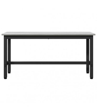 vidaXL Dining Bench Grey Sonoma 100 x 32.5 x 48.5 cm