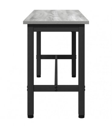 vidaXL Dining Bench Grey Sonoma 100 x 32.5 x 48.5 cm