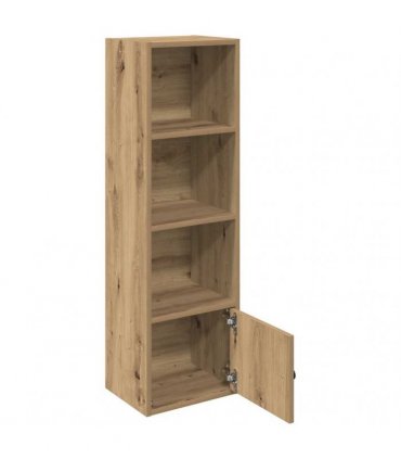 vidaXL Bookcase Artisan Oak 31x24x102 cm Engineered Wood