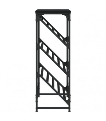 vidaXL Shoe Rack Black 90x30x85 cm Engineered Wood