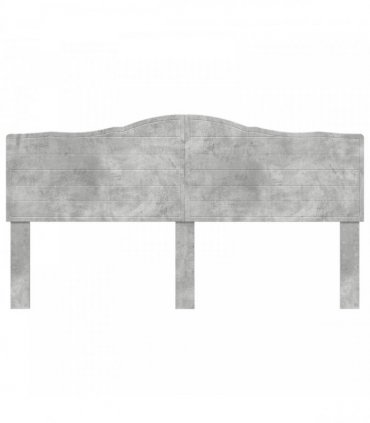 vidaXL Headboard Concrete Grey Engineered wood