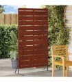 vidaXL Privacy Screen 100 x 50 x 180 cm Weathering Steel Rusty