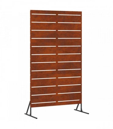 vidaXL Privacy Screen 100 x 50 x 180 cm Weathering Steel Rusty