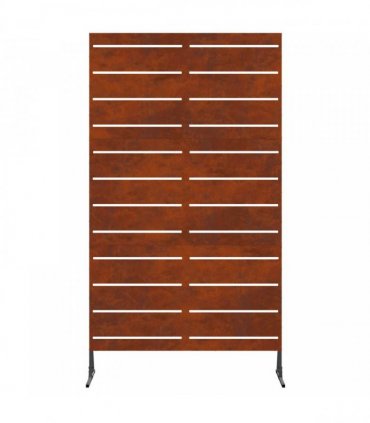 vidaXL Privacy Screen 100 x 50 x 180 cm Weathering Steel Rusty