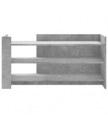 vidaXL Coffee Table Concrete Grey 100x50x50 cm Engineered Wood