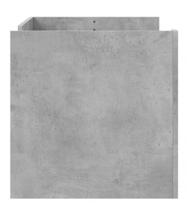 vidaXL Coffee Table Concrete Grey 100x50x50 cm Engineered Wood