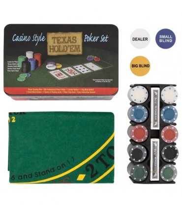 vidaXL Poker Chip Set 200 pcs 4 g