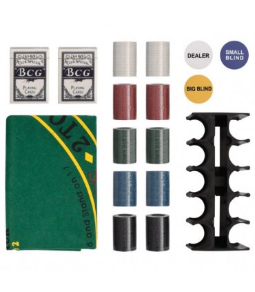 vidaXL Poker Chip Set 200 pcs 4 g