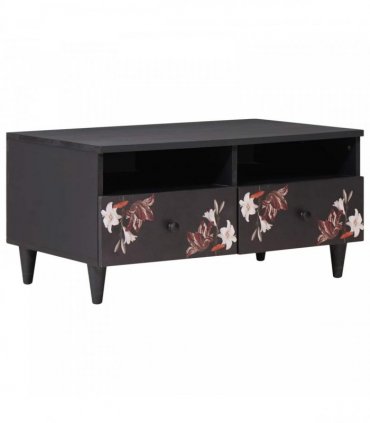 vidaXL Coffee Table Multicolour 80 x 54 x 40 cm Solid Mango Wood