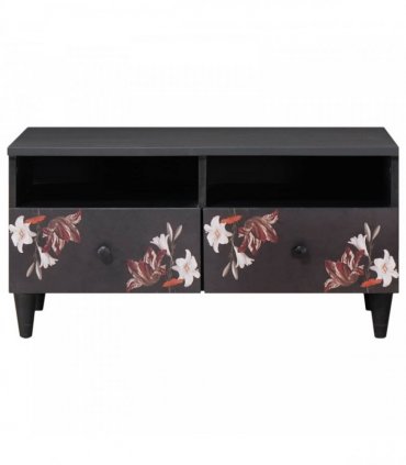 vidaXL Coffee Table Multicolour 80 x 54 x 40 cm Solid Mango Wood
