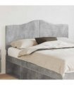 vidaXL Headboard Concrete Grey Engineered wood