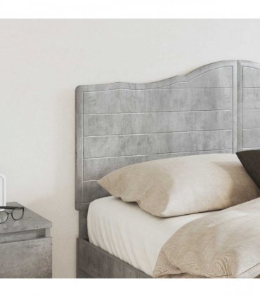 vidaXL Headboard Concrete Grey Engineered wood