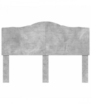 vidaXL Headboard Concrete Grey Engineered wood