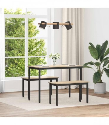 vidaXL Bench Sonoma 80 x 35 x 45 cm Engineered Wood