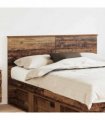 vidaXL Headboard Old Wood Engineered wood