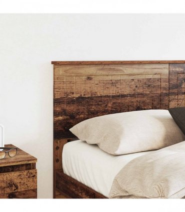 vidaXL Headboard Old Wood Engineered wood