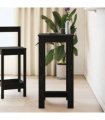 vidaXL Bar Table Black Oak 51 x 50 x 103.5 cm Engineered Wood