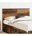vidaXL Headboard Old Wood 100 cm Engineered Wood