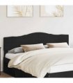 vidaXL Headboard Black Oak Engineered wood