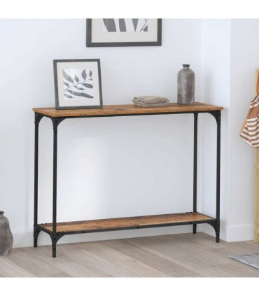 vidaXL Console Table Old wood 101 x 30.5 x 75 cm Engineered wood