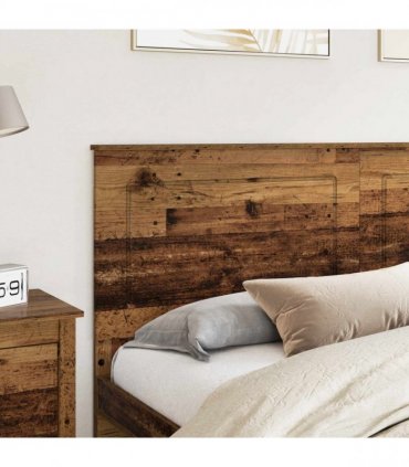 vidaXL Headboard Old Wood 100 cm Engineered Wood