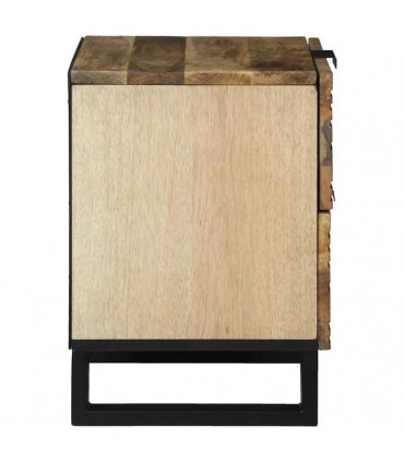 vidaXL Bedside Cabinet Natural 40 x 33 x 46 cm Engineered Wood