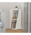 vidaXL Side Shelf White 33 x 32 x 70.5 cm Engineered Wood