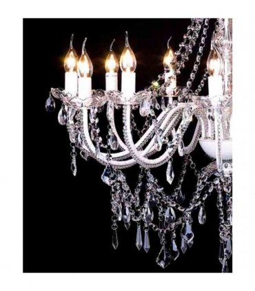 Chandelier with 1600 Crystals