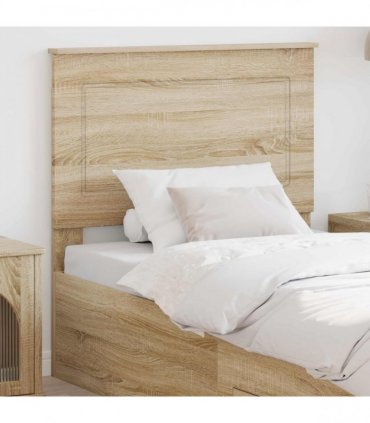 vidaXL Headboard Sonoma Oak 100 cm Engineered Wood