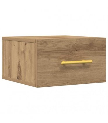 vidaXL Bedside Cabinet Artisan Oak 35 x 35 x 20 cm Engineered Wood