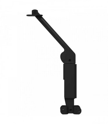 vidaXL Lid Support Hinge 12 pcs Black 192 x 32 x 50 mm Steel