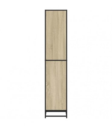vidaXL Book Cabinet Sonoma Oak 40x35x170.5 cm Engineered Wood