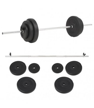 vidaXL Barbell Set 30 kg