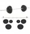 vidaXL Barbell Set 30 kg