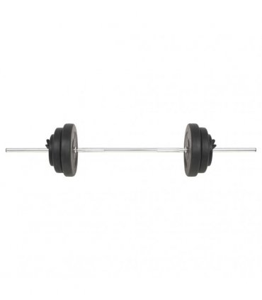 vidaXL Barbell Set 30 kg