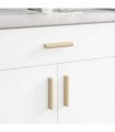 vidaXL Straight Handle 587 pcs Natural Wood Color 130 x 25 x 30 mm