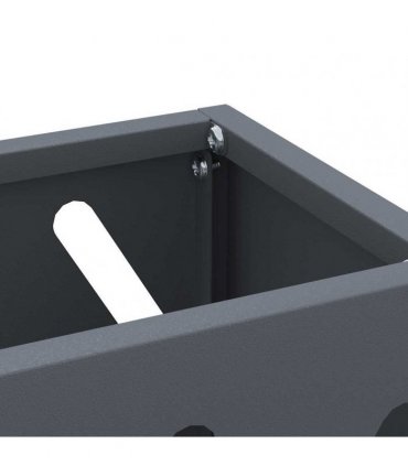 vidaXL Rain Umbrella Stand Anthracite 28 x 12 x 41 cm Steel
