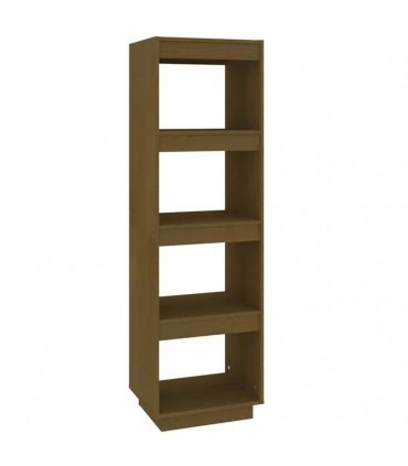 vidaXL Book Cabinet/Room Divider Honey Brown 40x35x135 cm Solid Pinewood