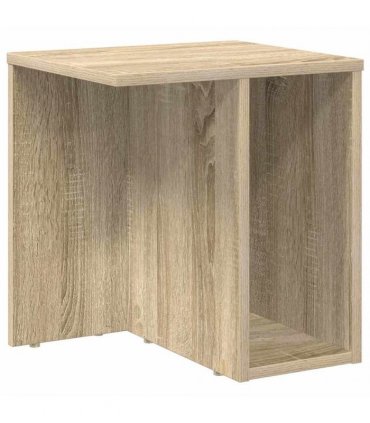 vidaXL End Table 2 pcs Sonoma Oak 37 x 32 x 40 cm Engineered Wood