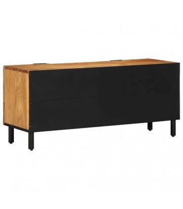 vidaXL TV Cabinet with Drawer Brown 105 x 33 x 46 cm Solid Mango Wood