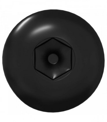 vidaXL Sleeve Nuts 8451 pcs Black Metal