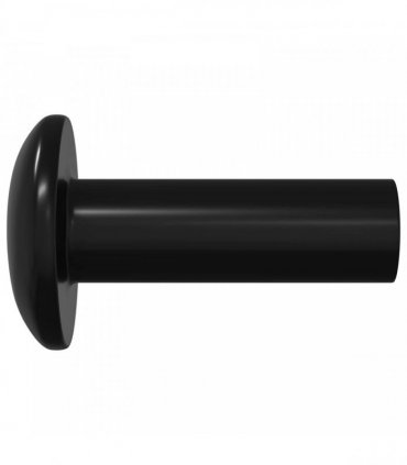 vidaXL Sleeve Nuts 8451 pcs Black Metal
