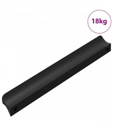 vidaXL Handle 973 pcs Black 106 x 7.4 x 15.5 mm Aluminium