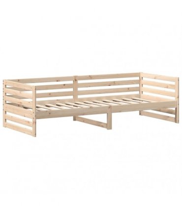 vidaXL Day Bed without Mattress 80x200 cm Solid Wood Pine